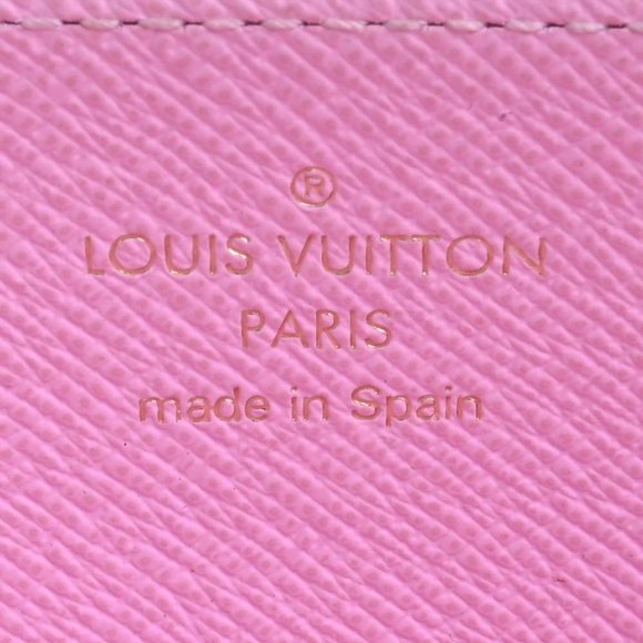 LOUIS VUITTON Azure Zippy Atlantic Cruise Round Long Wallet N41668 White Ladies - Picture 5 of 9